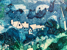 Load image into Gallery viewer, 2 colour collagraph