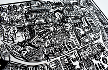 Load image into Gallery viewer, Historic Malmesbury Linocut