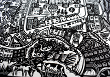 Load image into Gallery viewer, Historic Malmesbury Linocut