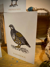 Load image into Gallery viewer, 8 Christmas bird cards