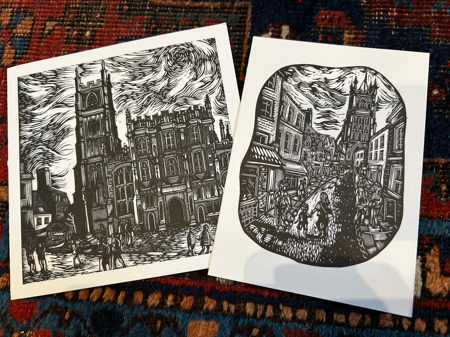 Cirencester greeting card set