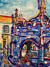 Load image into Gallery viewer, Market Cross (in blue)
