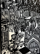 Load image into Gallery viewer, Harry Potter and the Philosopher&#39;s Stone - Linocut
