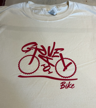 Load image into Gallery viewer, Gravel Bike Screen-Printed T-Shirt
