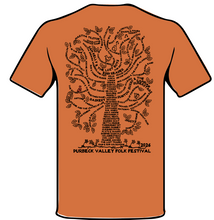 Load image into Gallery viewer, Purbeck Valley Folk Festival T shirt - double sided 2026
