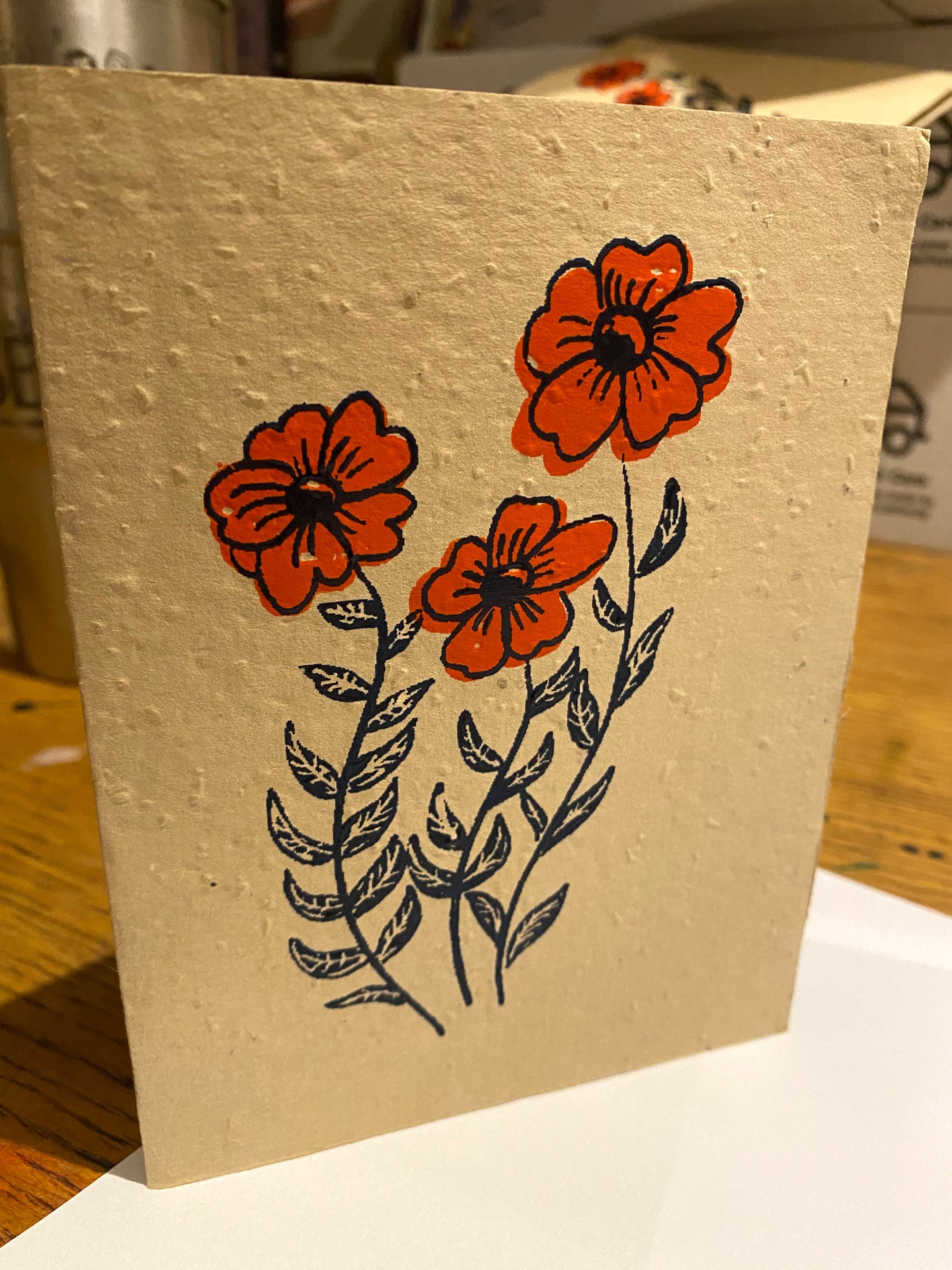 Flower Seed Card