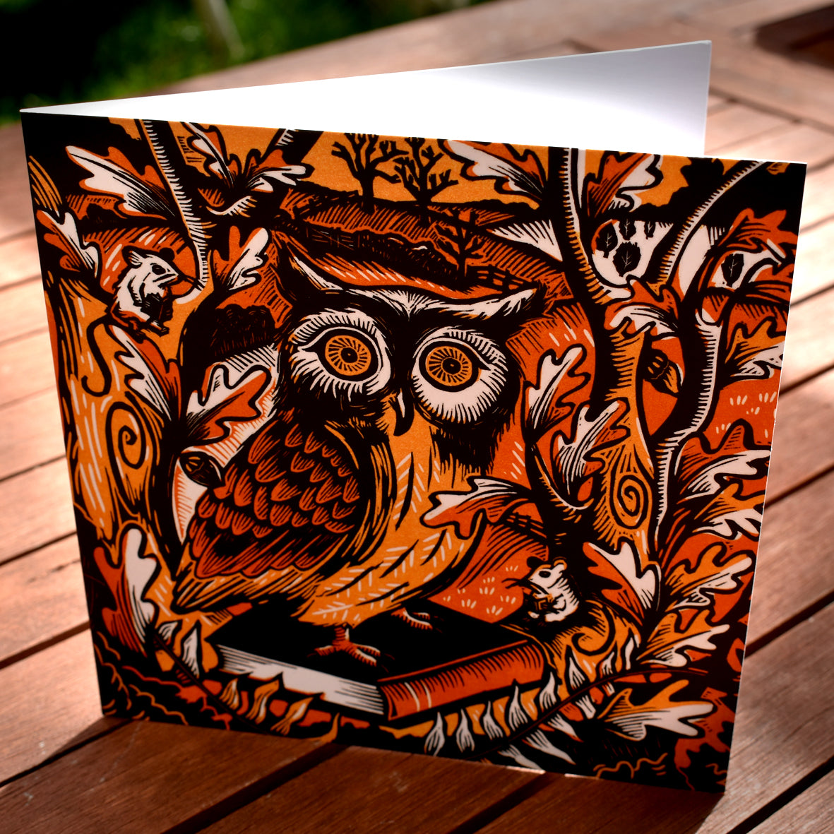 Wise Old Owl - Card