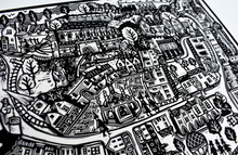 Load image into Gallery viewer, Historic Malmesbury Linocut
