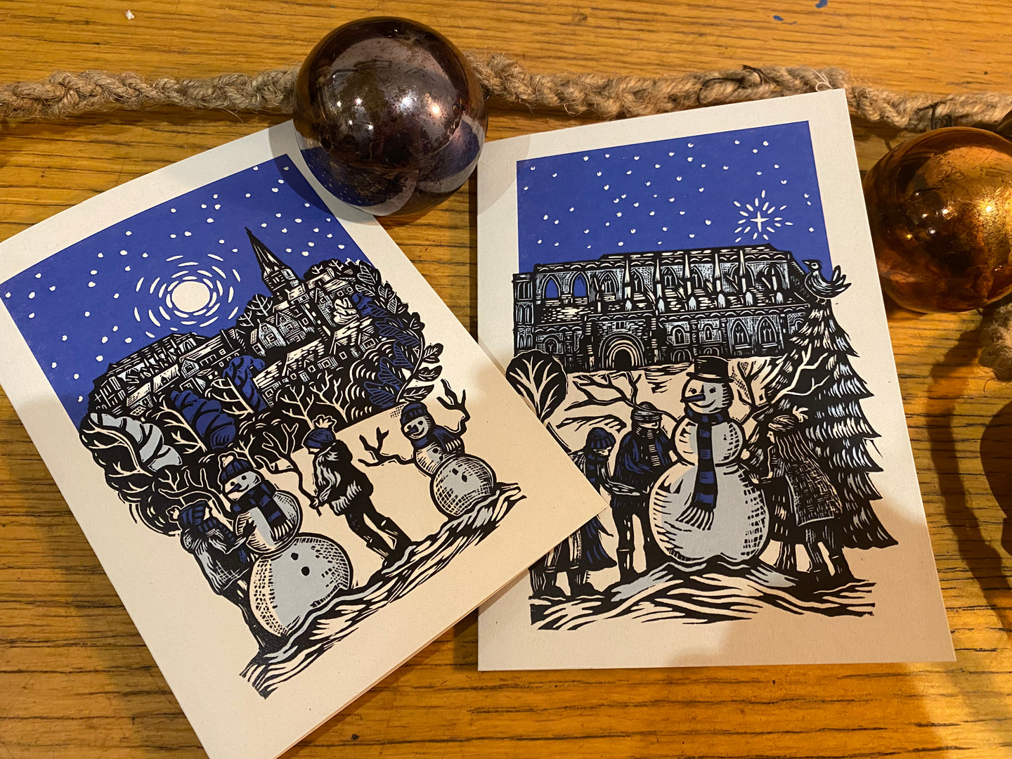 8 Malmesbury Christmas Cards 2022