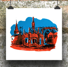 Load image into Gallery viewer, Malmesbury Market Cross Screenprint
