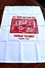 Load image into Gallery viewer, Tiger who came for (Hannah Twynnoy) Tea Towel
