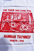 Load image into Gallery viewer, Tiger who came for (Hannah Twynnoy) Tea Towel
